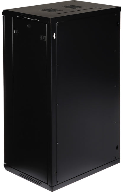 UMA RA19-22U-450 – Patchkast wand - met glazen afsluitbare deur (600x1080x450mm)