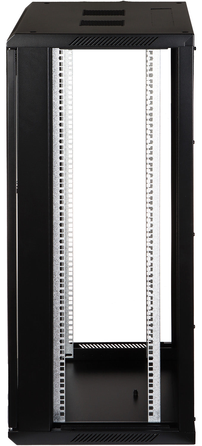 UMA RA19-22U-450 – Patchkast wand - met glazen afsluitbare deur (600x1080x450mm)