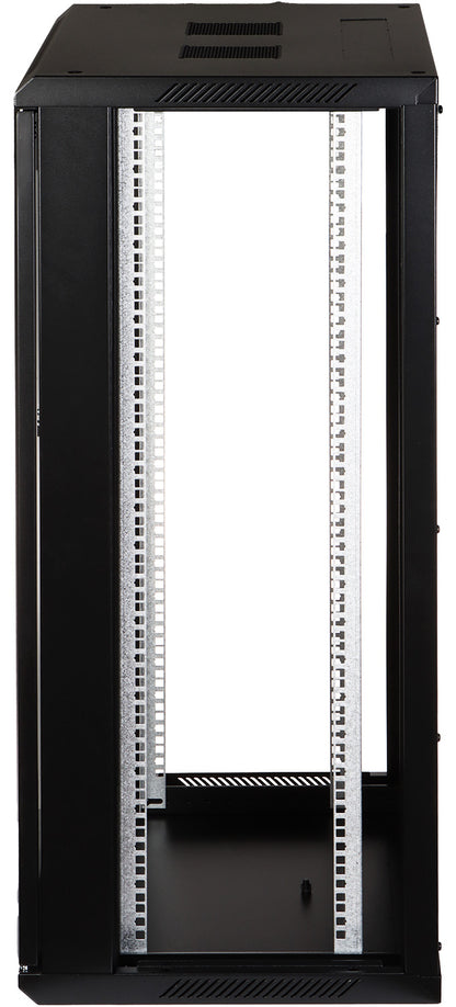 UMA RA19-22U-450 – Patchkast wand - met glazen afsluitbare deur (600x1080x450mm)