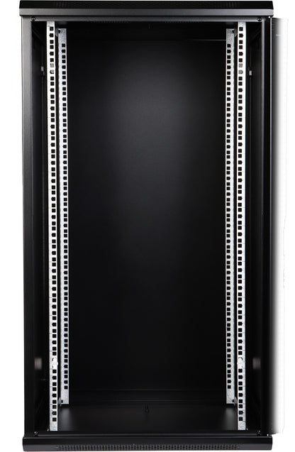 UMA RA19-22U-600 – Patchkast wand - met glazen afsluitbare deur (600x1080x600mm)