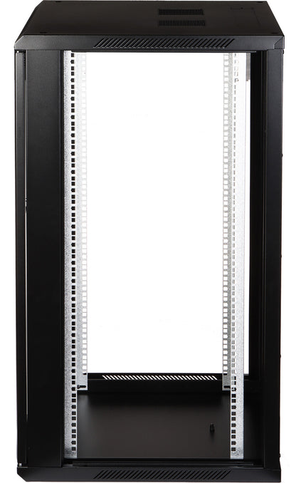 UMA RA19-22U-600 – Patchkast wand - met glazen afsluitbare deur (600x1080x600mm)