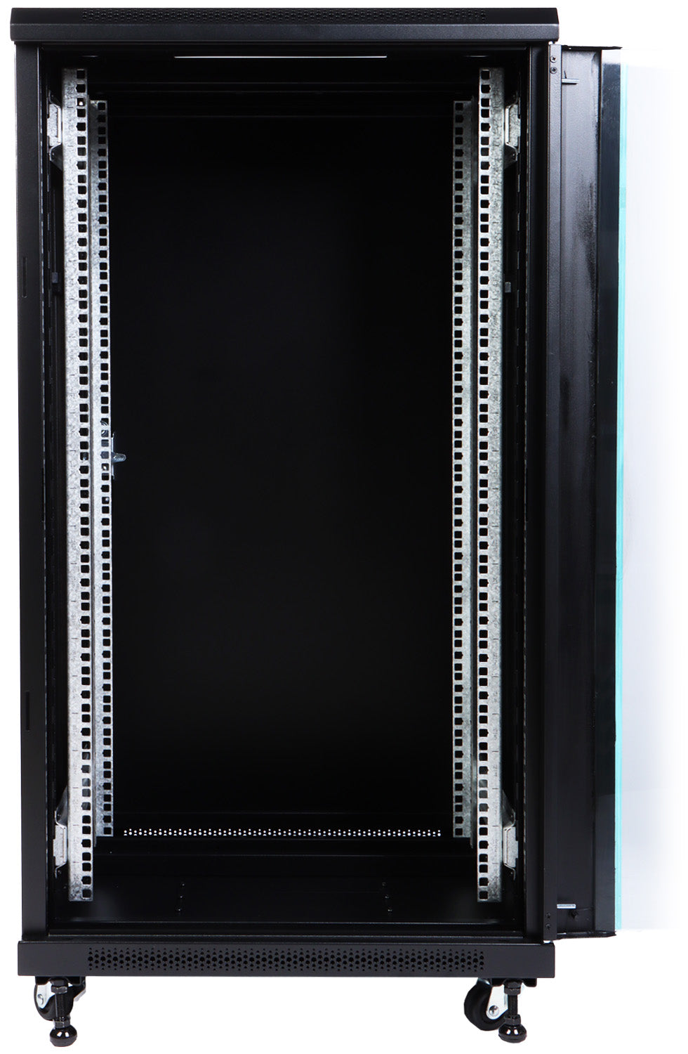 UMA RA19-22U-600-S – Patchkast staand - met wielen (600x1170x600mm)