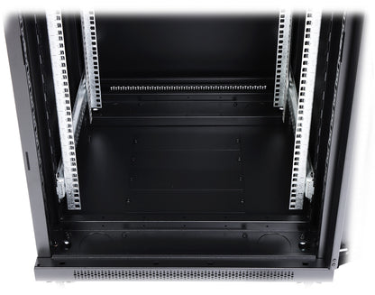UMA RA19-22U-600-S – Patchkast staand - met wielen (600x1170x600mm)