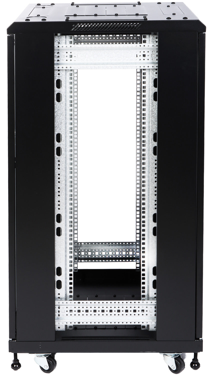 UMA RA19-22U-600-S – Patchkast staand - met wielen (600x1170x600mm)