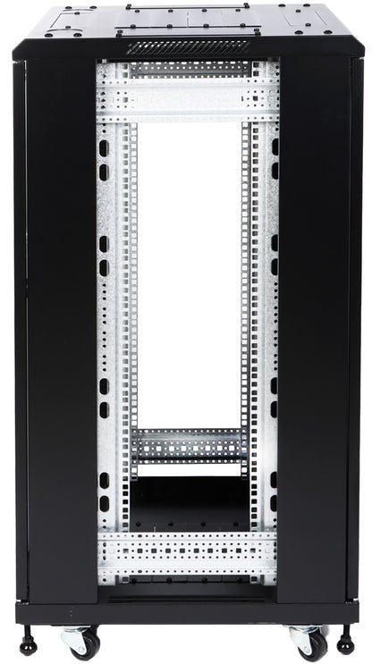 UMA RA19-22U-600-S – Patchkast staand - met wielen (600x1170x600mm)