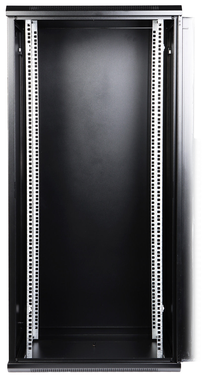UMA RA19-27U-450 – Patchkast wand - met glazen afsluitbare deur (600x1300x450mm)