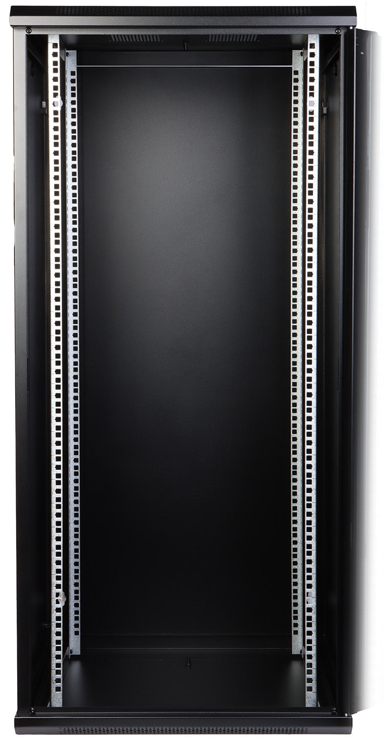 UMA RA19-27U-600 – Patchkast wand - met glazen afsluitbare deur (600x1300x600mm)