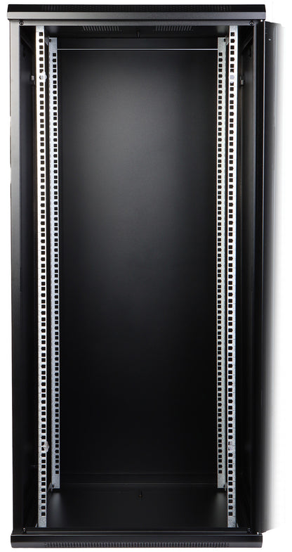 UMA RA19-27U-600 – Patchkast wand - met glazen afsluitbare deur (600x1300x600mm)