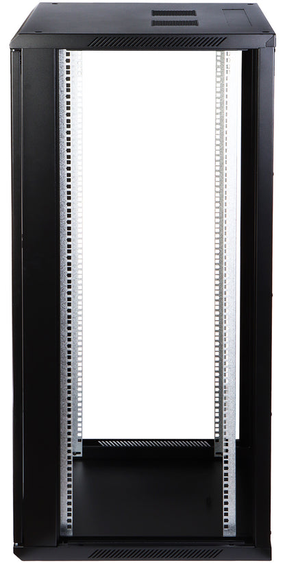 UMA RA19-27U-600 – Patchkast wand - met glazen afsluitbare deur (600x1300x600mm)