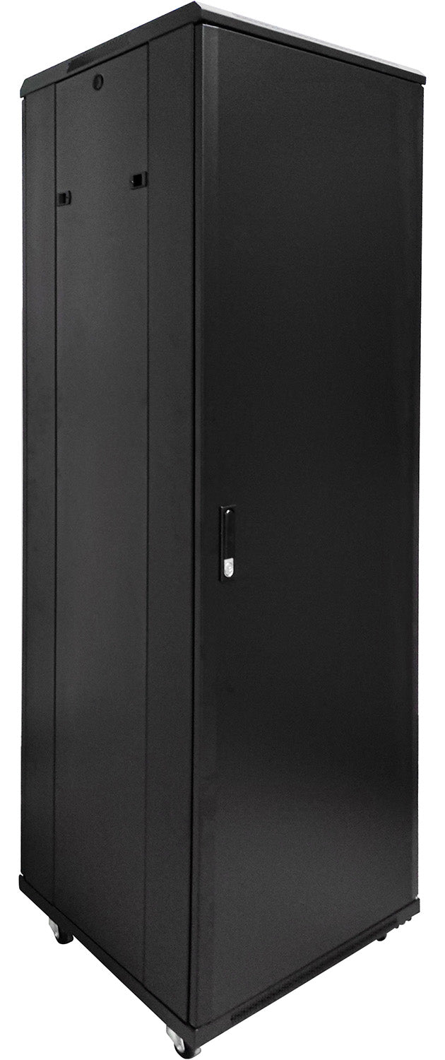 UMA RA19-42U-600-S – Patchkast staand - met glazen afsluitbare deur (600x2050x600mm)