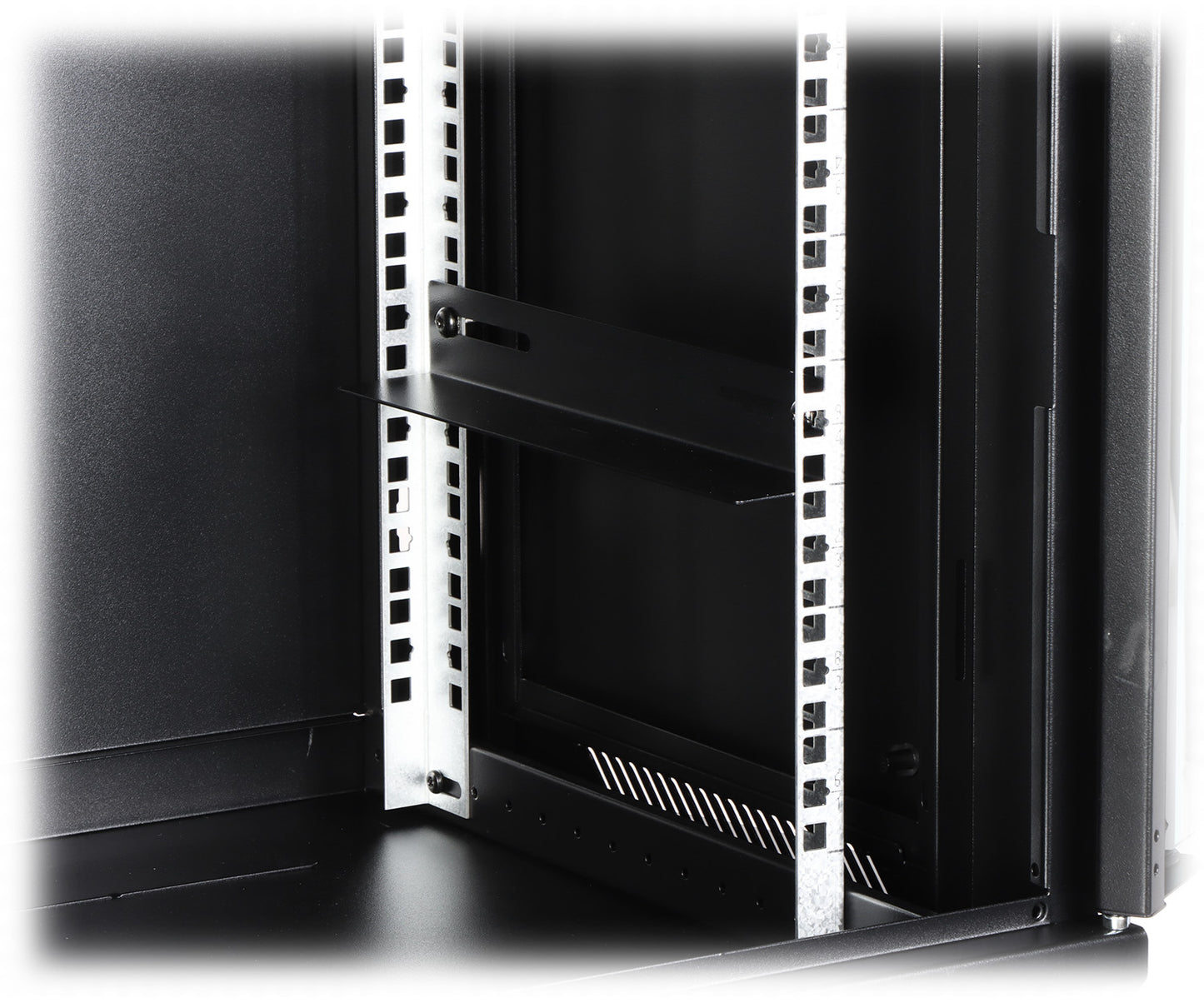 UMA RA19-4U-600 – Patchkast wand - met glazen afsluitbare deur (600x285x600mm)