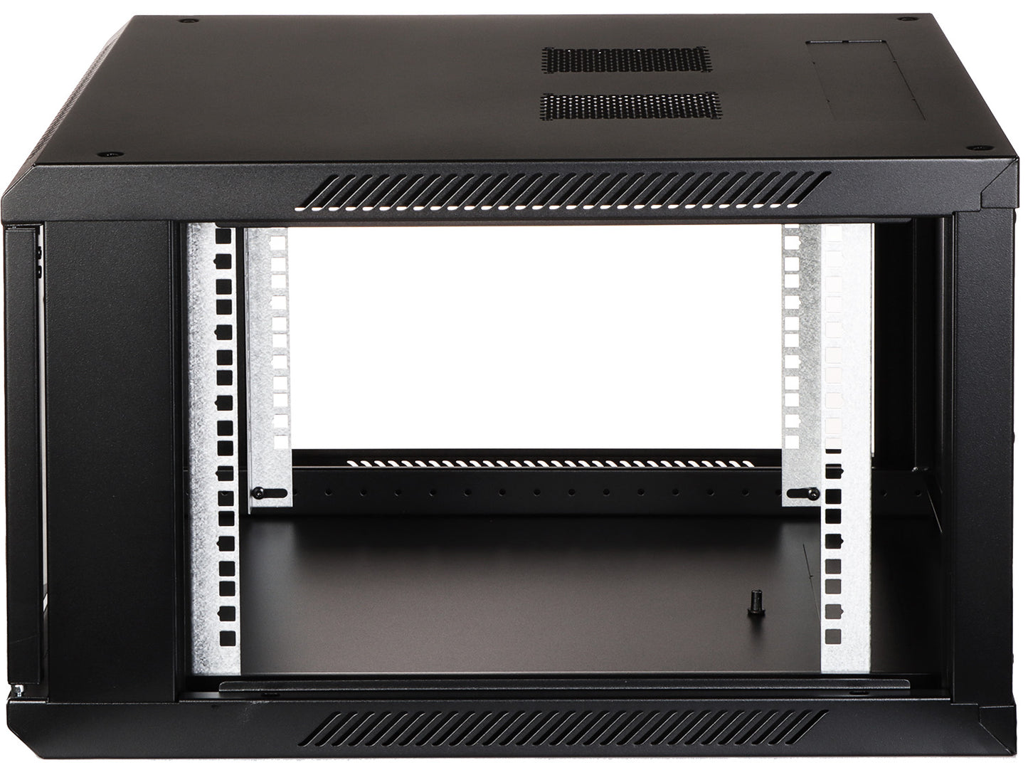 UMA RA19-6U-600 – Patchkast wand - met glazen afsluitbare deur (600x370x600mm)