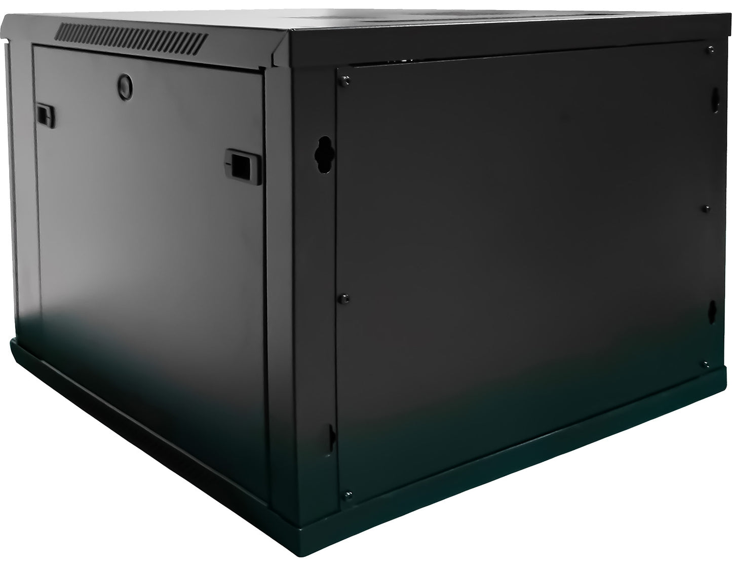 UMA RA19-9U-600 – Patchkast wand - met glazen afsluitbare deur (600x505x600mm)