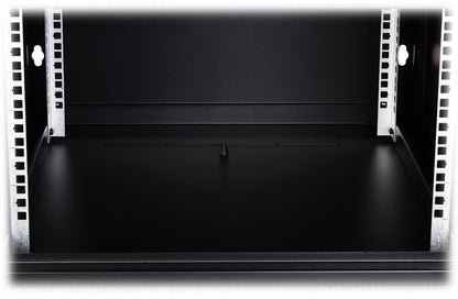 UMA RA19-9U-600 – Patchkast wand - met glazen afsluitbare deur (600x505x600mm)