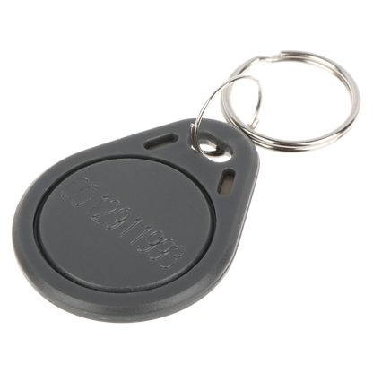UMA RFID tags grijs met key ring (10 stuks) met serienummer
