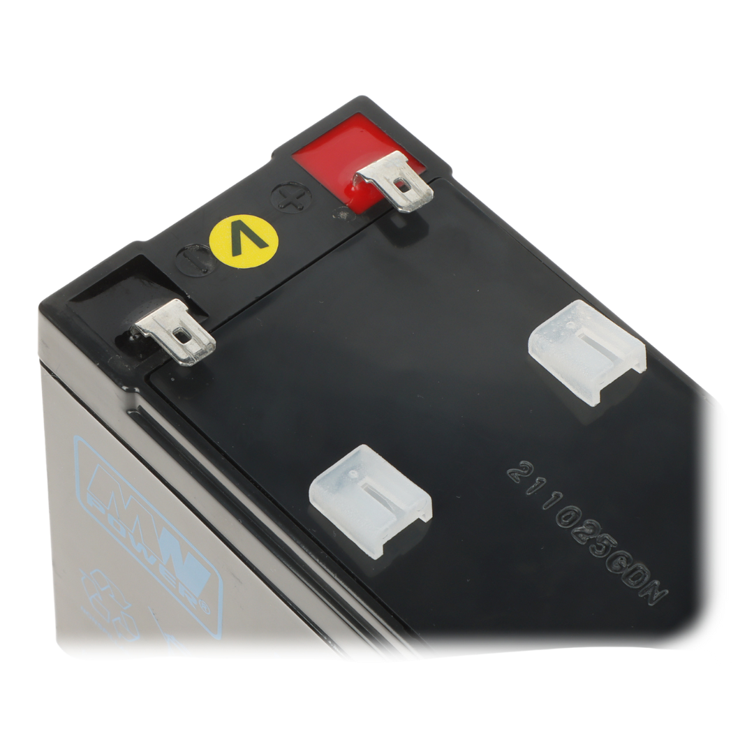 UMA SB-12-72 accu 12VDC 7, 2Ah voor bijvoorbeeld een zonnepaneel,  alarm,  UPS of toegangscontrole installatie