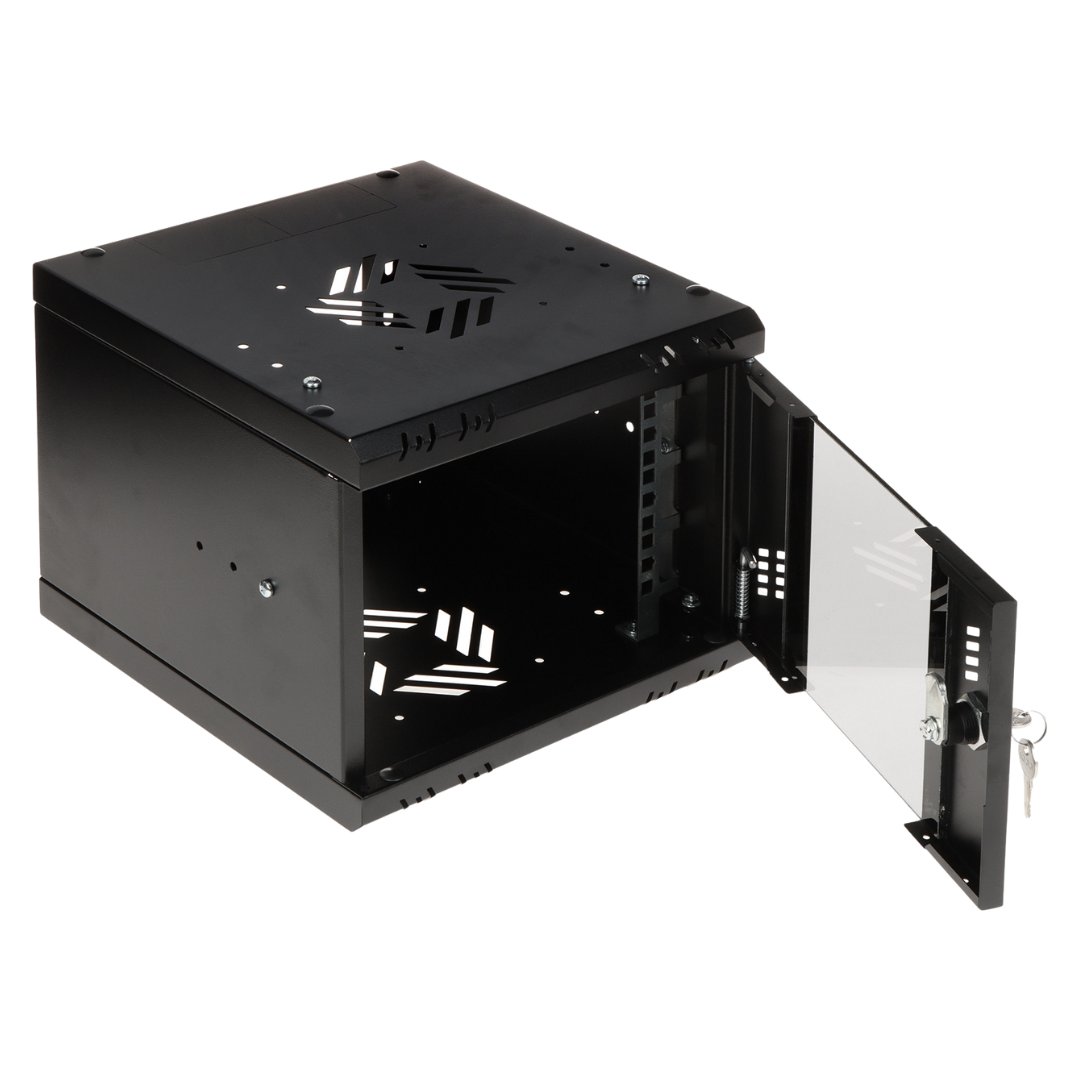 UMA SR104U-B - Server wandkast 4U 10" - Ventilatie en slot