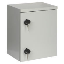 UMA SR10WO6U-L metalen 6U 10" rack kast geschikt voor buiten muur montage met 2 sleutelsloten
