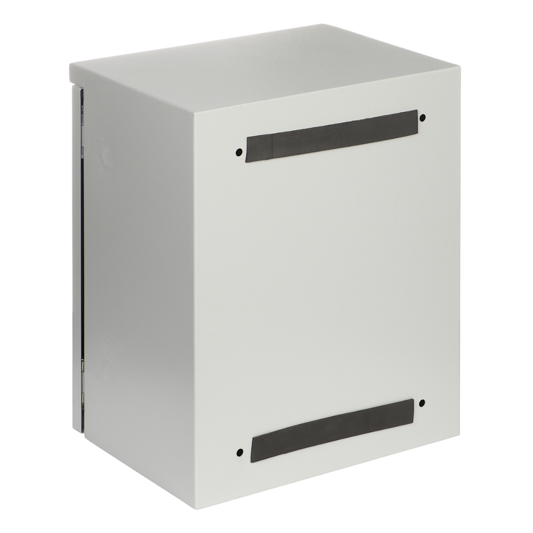 UMA SR10WO6U-L metalen 6U 10" rack kast geschikt voor buiten muur montage met 2 sleutelsloten