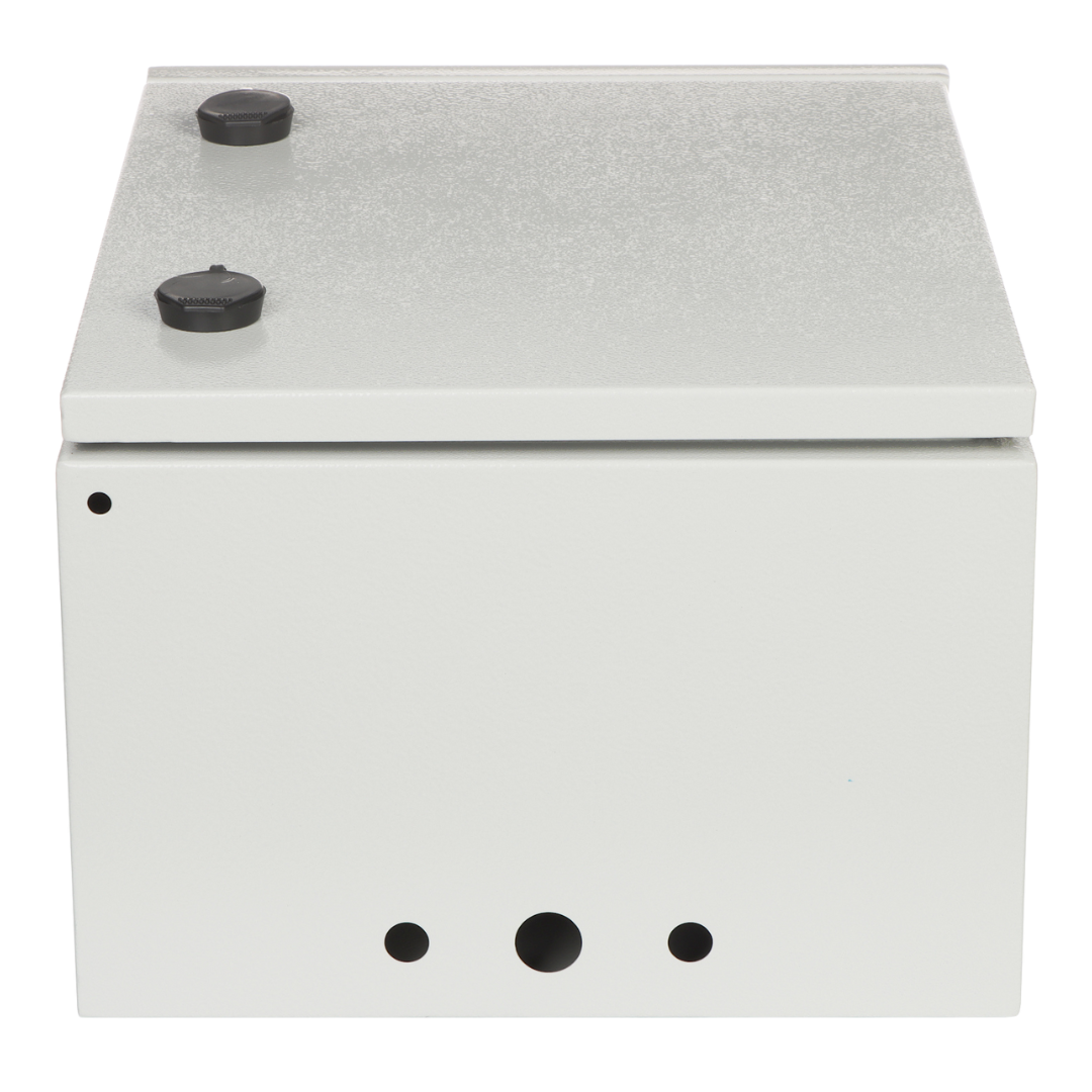 UMA SR10WO6U-L metalen 6U 10" rack kast geschikt voor buiten muur montage met 2 sleutelsloten