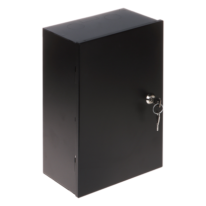UMA STC2-B zwarte universele afsluitbare stalen montage kast