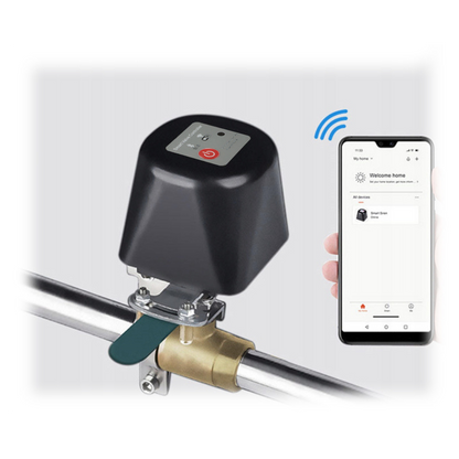 UMA SVS-1 WiFi motor for ball valve lever for closing or opening gas or water pipes with free Tuya app