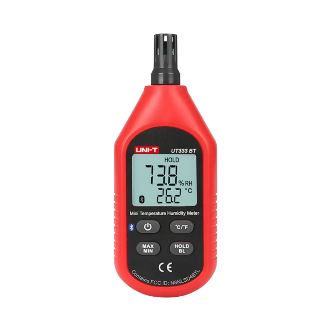 UNI-T UT333-BT luchtvochtigheidsmeter