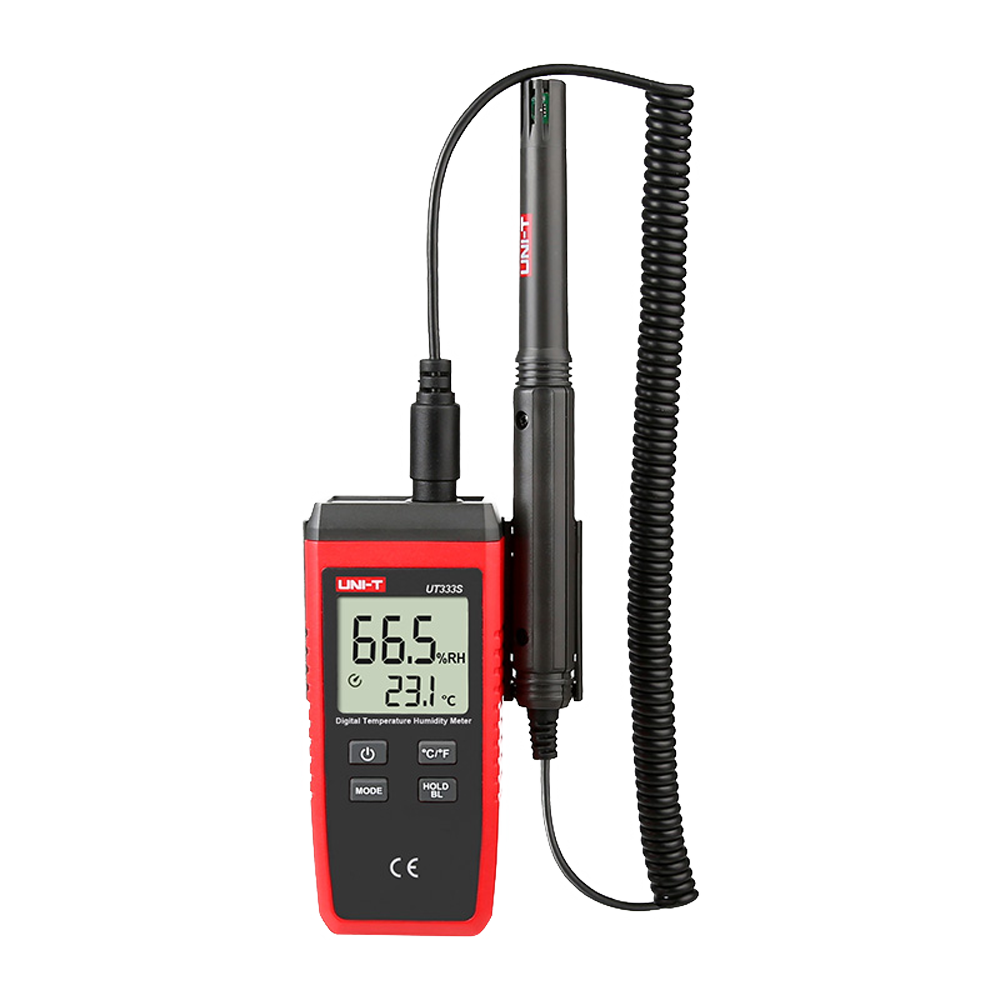 UNI-T UT333S – Vochtigheidsmeter split design - Ventillatiekanaal