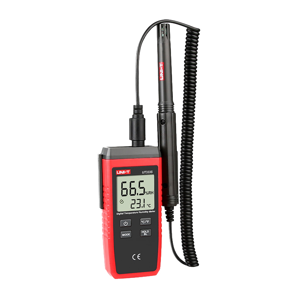 UNI-T UT333S – Vochtigheidsmeter split design - Ventillatiekanaal