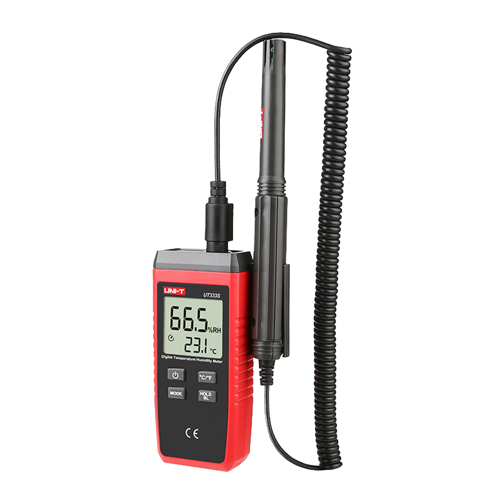 UNI-T UT333S – Vochtigheidsmeter split design - Ventillatiekanaal