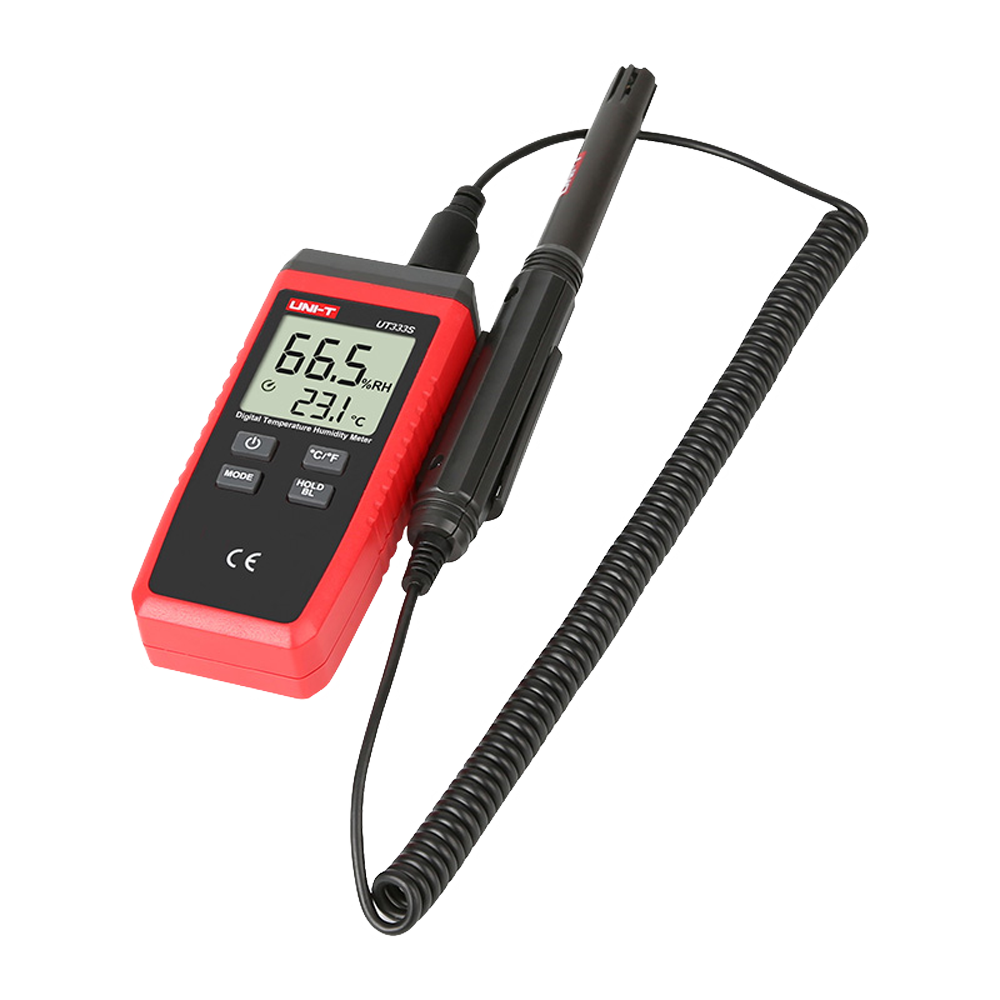 UNI-T UT333S – Vochtigheidsmeter split design - Ventillatiekanaal