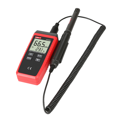 UNI-T UT333S – Vochtigheidsmeter split design - Ventillatiekanaal