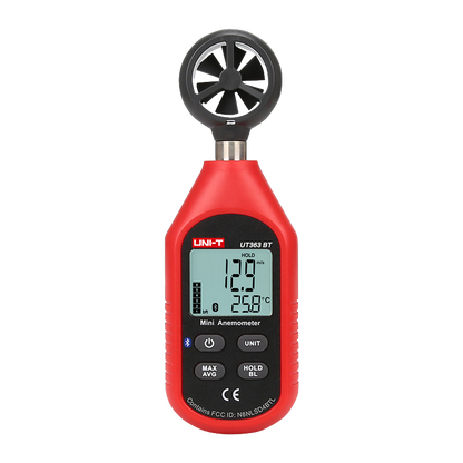 UNI-T UT363-BT – Anemometer - Bluetooth - 0~30m/s