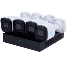 Uniarch UV-KIT118-B42POE – Camerabewakingset met 4 camera's - 8ch NVR - PoE - IP67