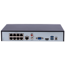 Uniview NVR301-08B-P8-IQ – Netwerk Video Recorder - 8 kanaals - PoE
