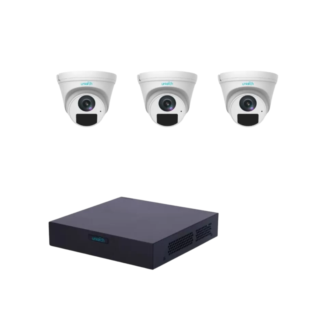 Uniarch NVR104S3-P4 recorder set
