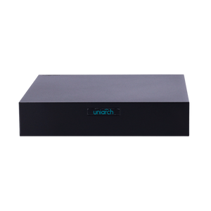 Uniarch NVR104S3-P4 4-channel Network Video Recorder up to 6 megapixels with PoE, 1x HDD, Full HD HDMI and VGA output