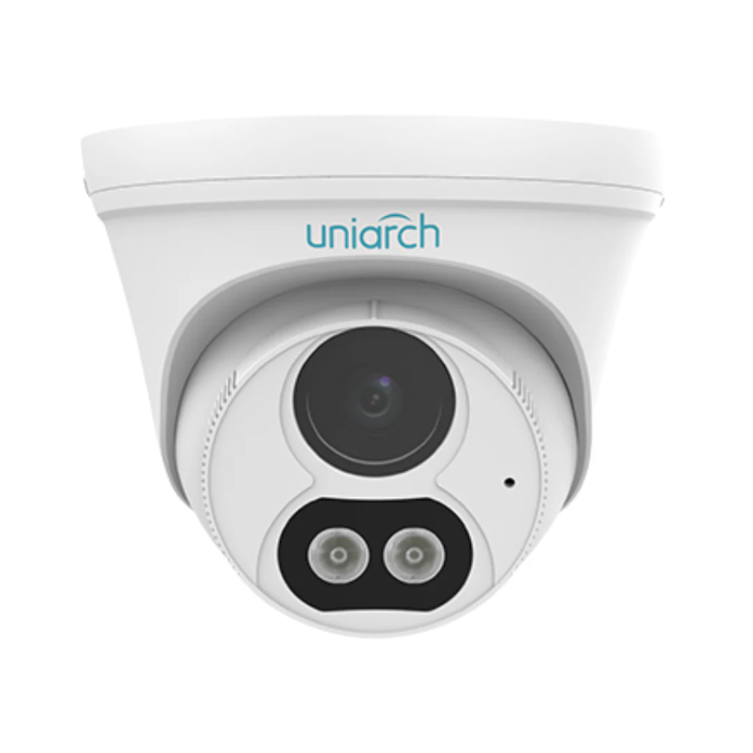 Uniarch turret camera with dual light