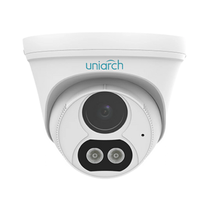 Uniarch turret camera with dual light