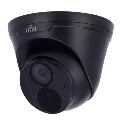 Uniview IPC3615LE-ADF28K-G-B Full HD 5MP buiten turret camera met vaste 2.8 mm lens,  30m IR,  120dB WDR,  PoE,  microSD en ingebouwde microfoon