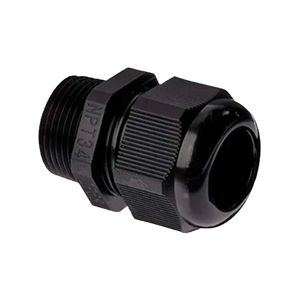 Uniview TR-A01-IN-B Black 3/4 NPT Plastic Waterproof Gland