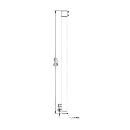 Uniview aluminium montagebeugel
