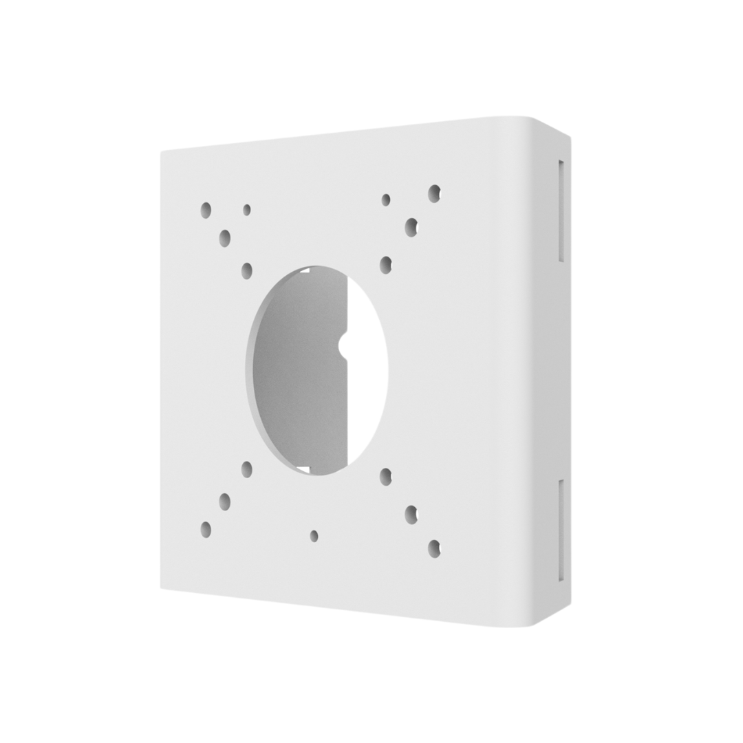 Uniview paalbeugel zwart aluminium