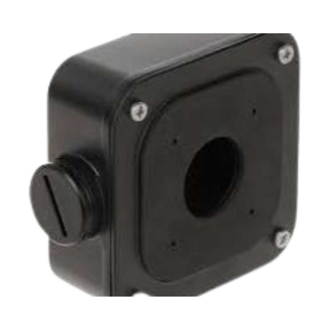 Uniview zwarte montagebox aluminium