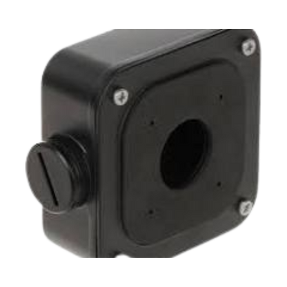 Uniview zwarte montagebox aluminium