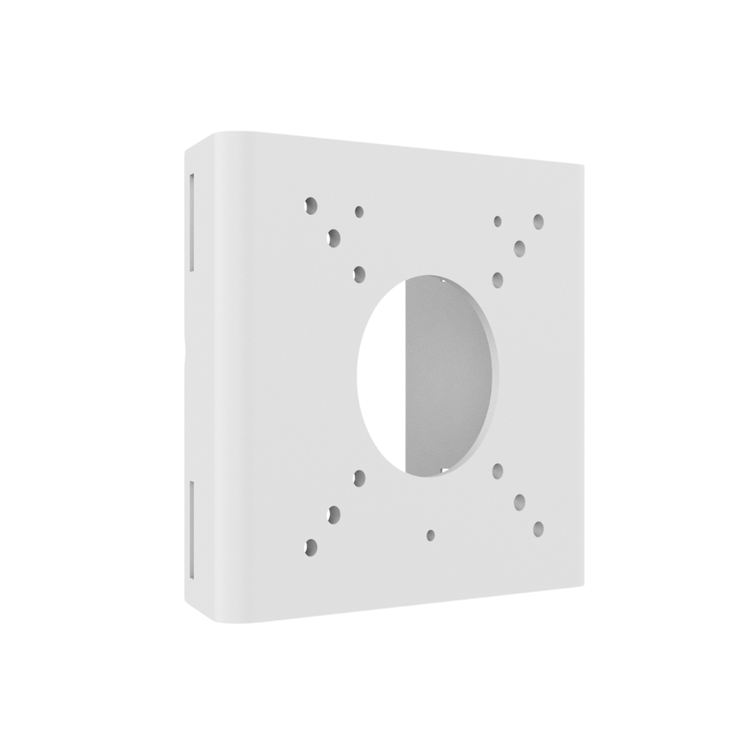 Uniview zwarte paalbeugel aluminium