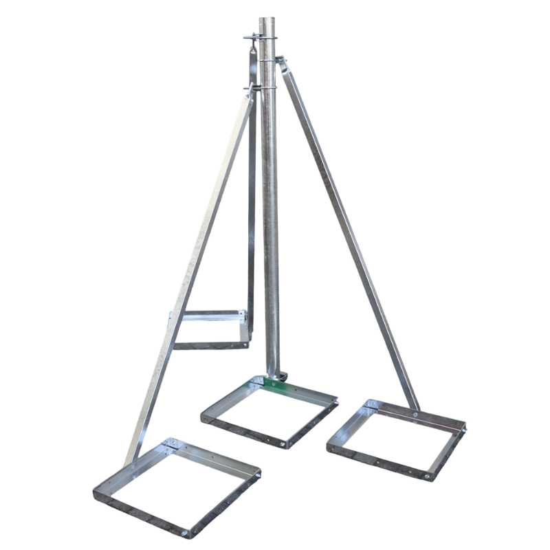 UMA VPMT54 Telescopische aluminium ballastmast 5,4m voor antenne/camera
