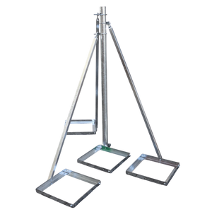 UMA VPMT54 - Telescopic aluminum mast 5.4m - Antenna/camera pole