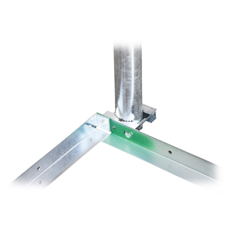 UMA VPMT54 Telescopische aluminium ballastmast 5,4m voor antenne/camera