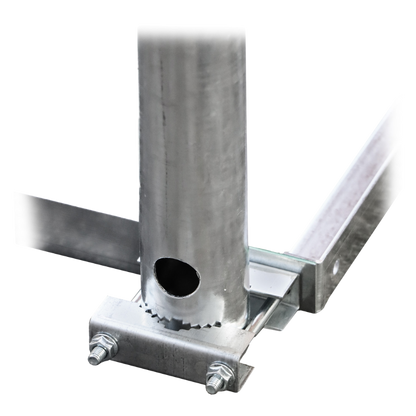 UMA VPMT54 Telescopische aluminium ballastmast 5,4m voor antenne/camera